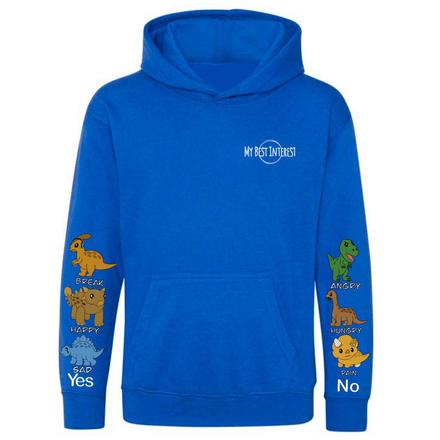 Kids Dinosaur Communication Hoodie