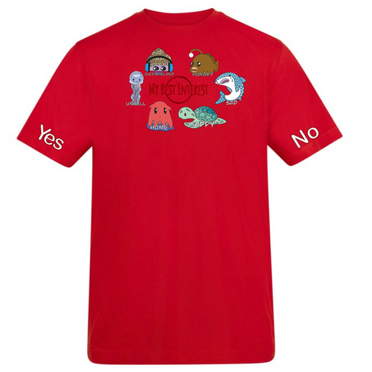 Adults Sea Creature Communication Tshirt