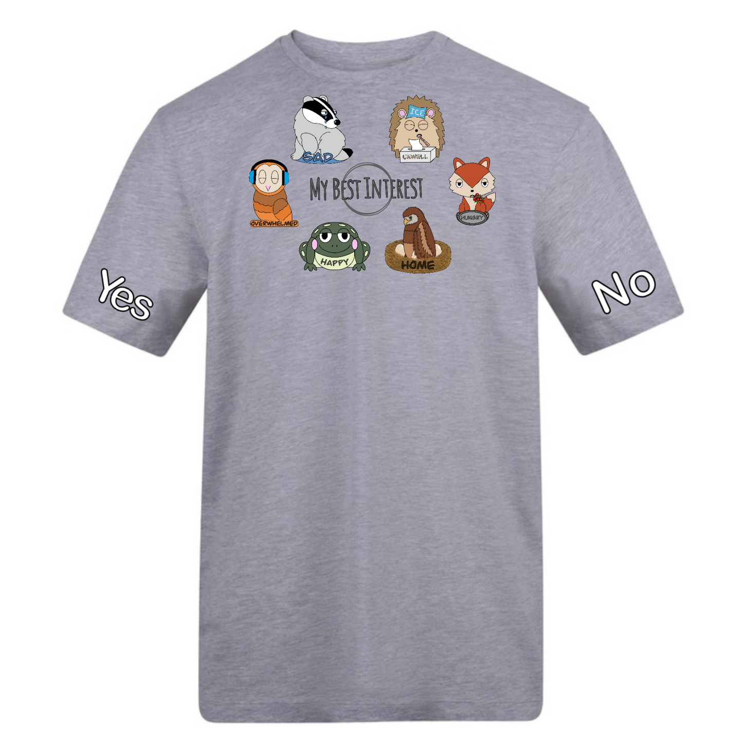 Kids Woodland Animal Communication Tshirt