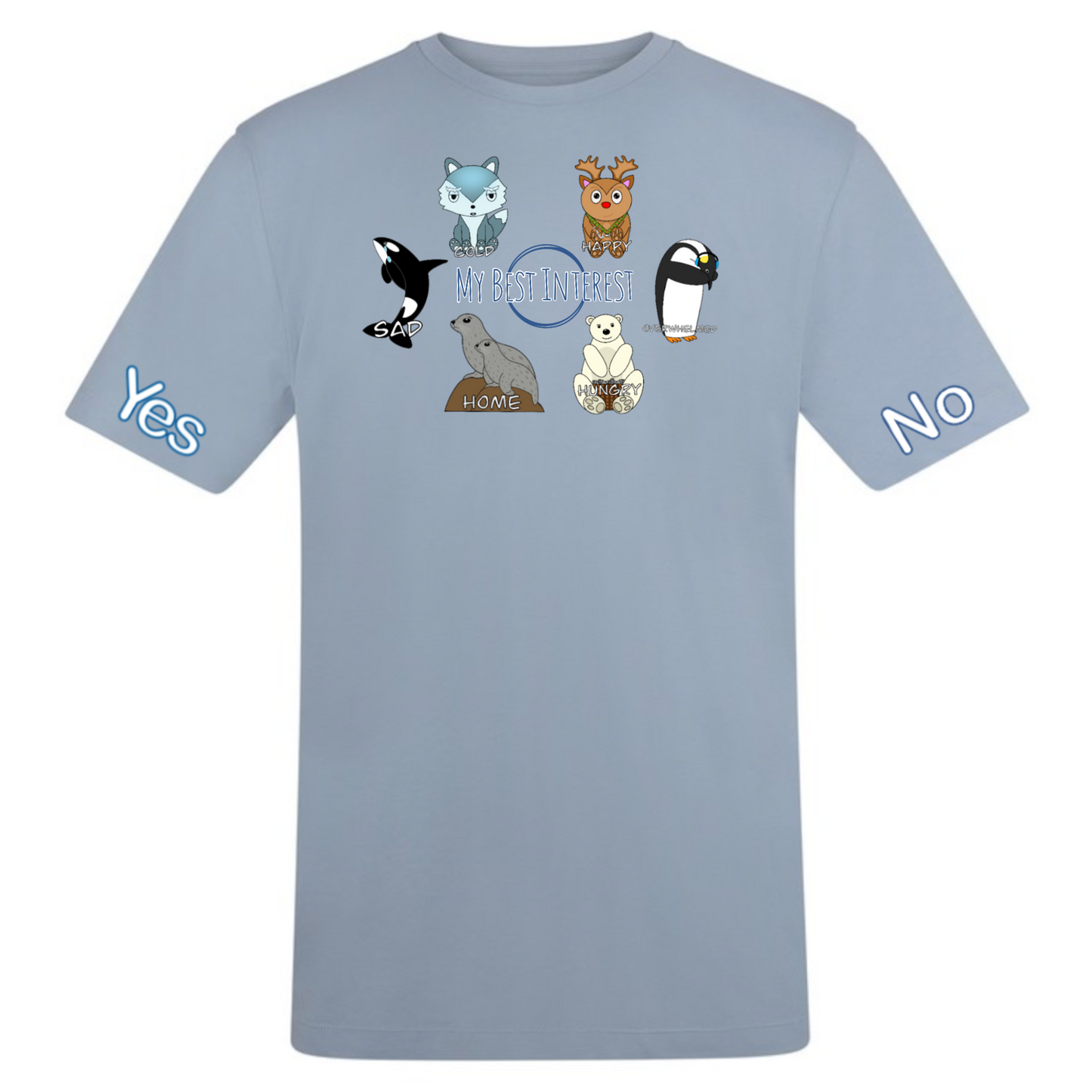 Adults Arctic Animals Communication Tshirt