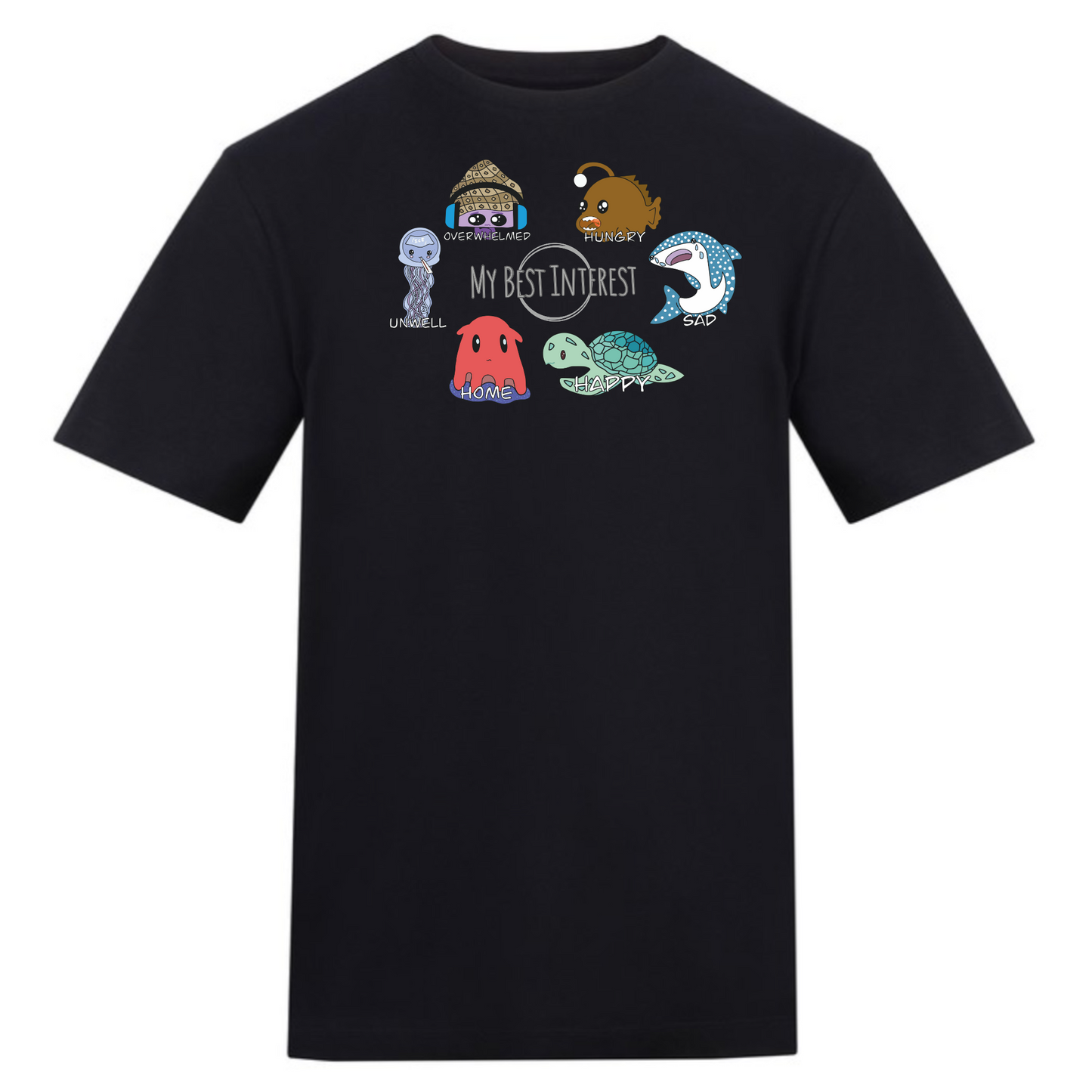 Adults Sea Creature Communication Tshirt