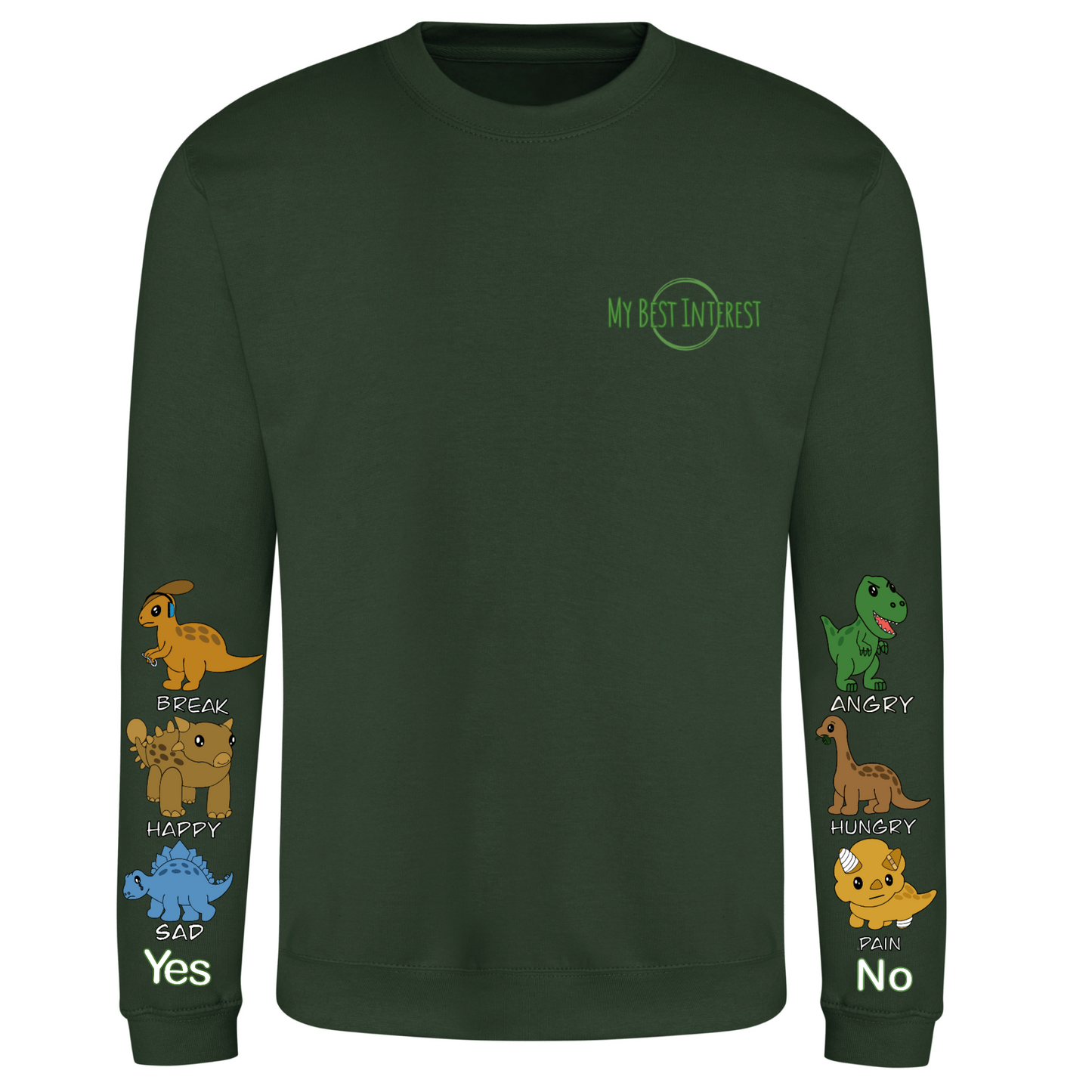 Adults Dinosaur Communication Sweatshirt