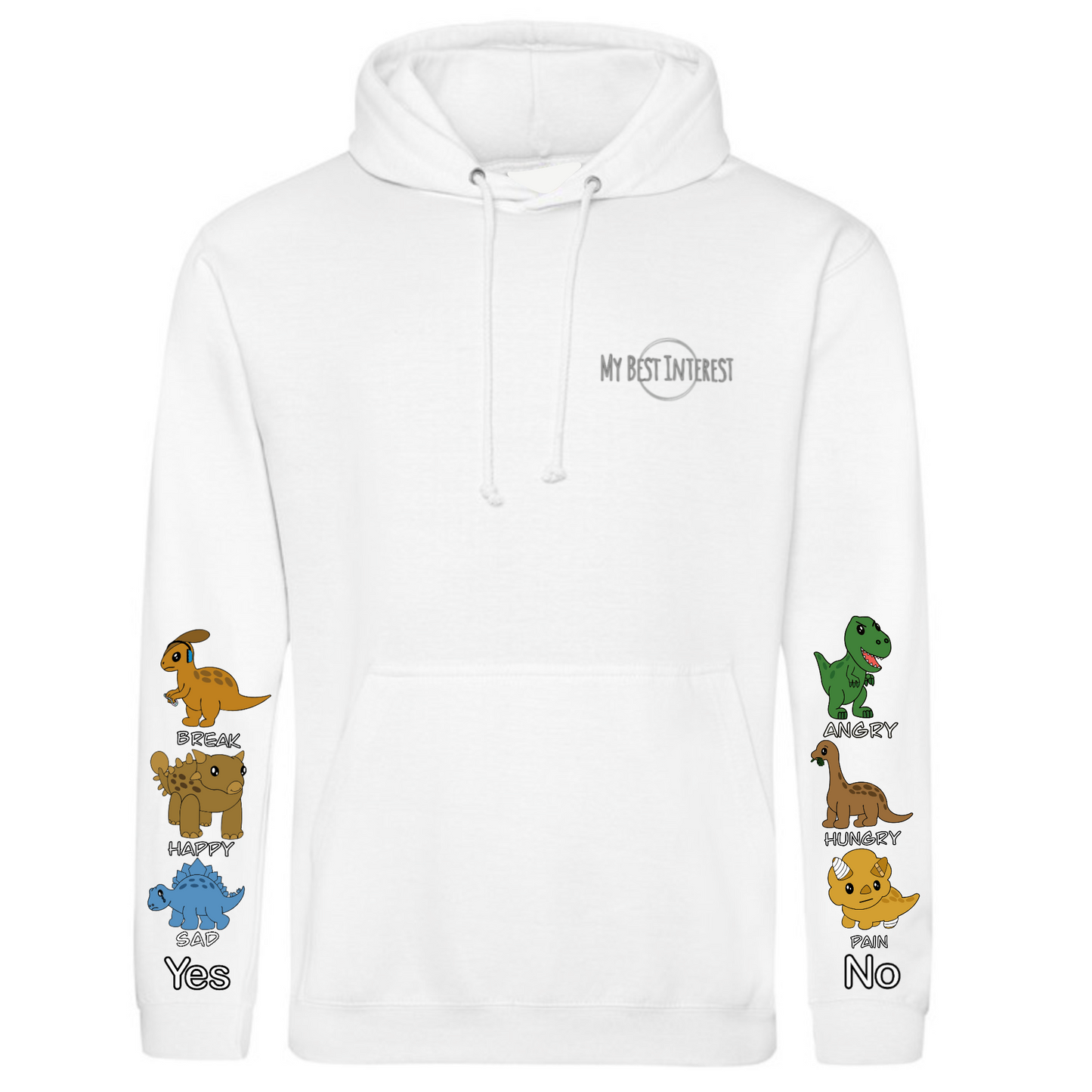 Adults Dinosaurs Communication Hoodie