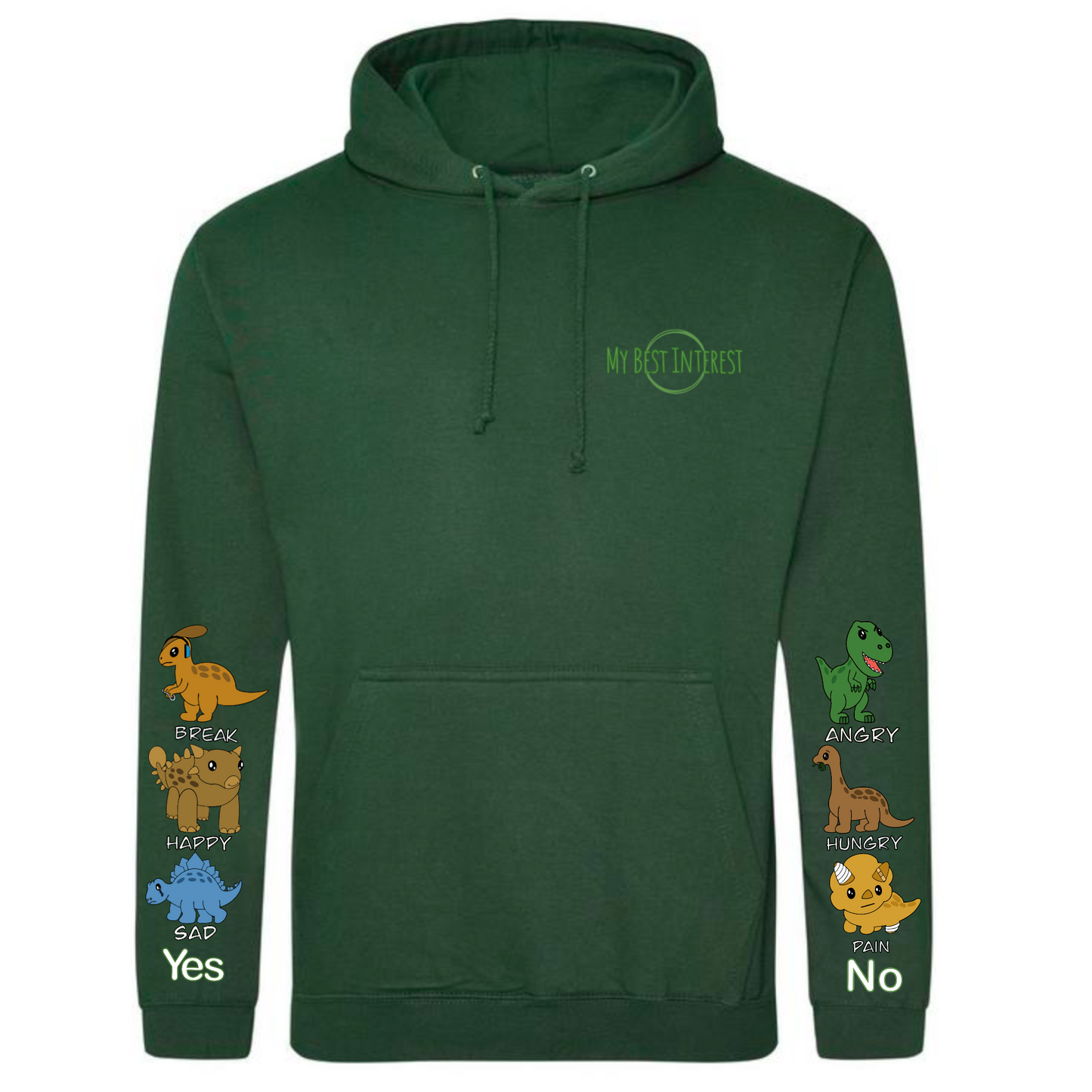 Adults Dinosaurs Communication Hoodie