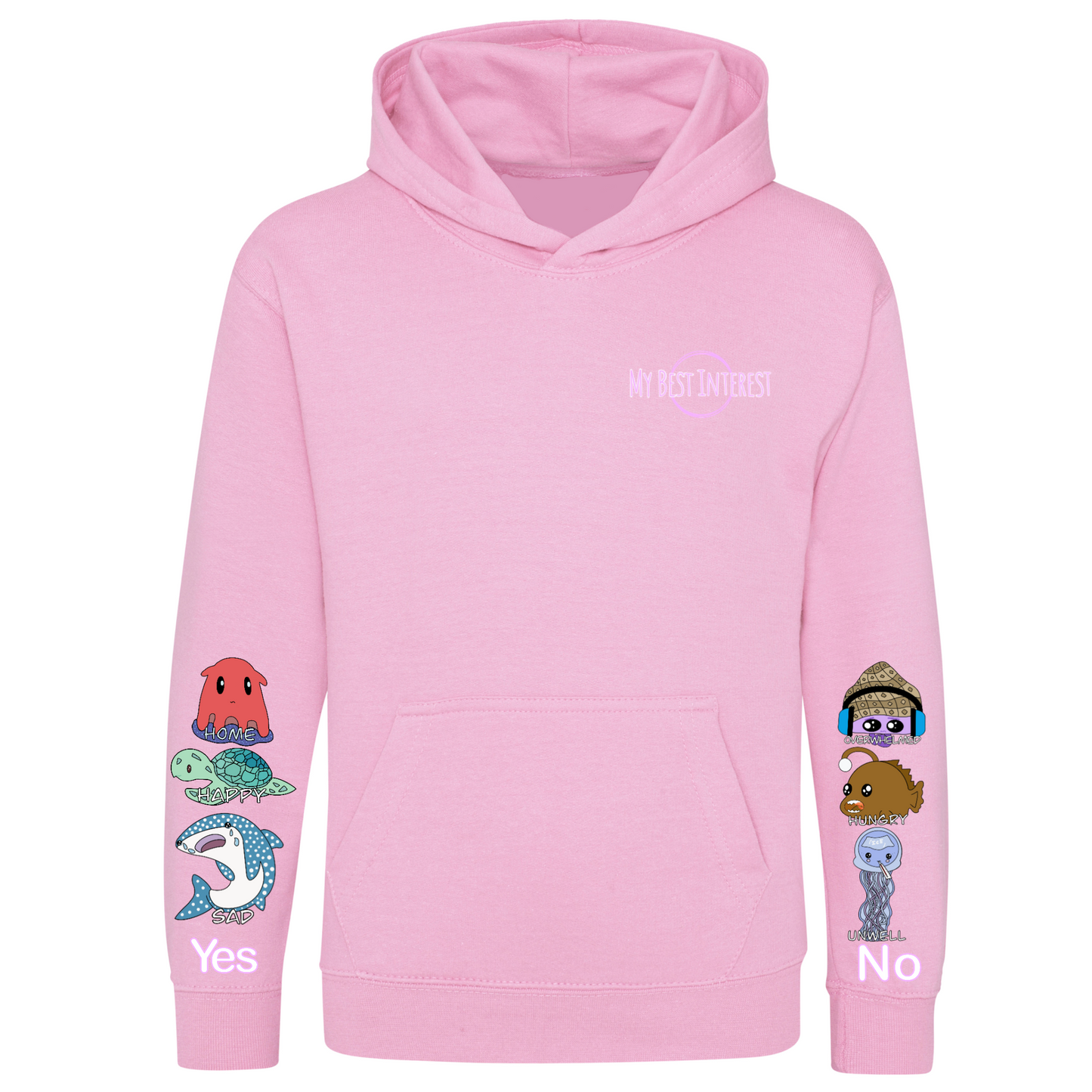Adults Sea Creature Communication Hoodie
