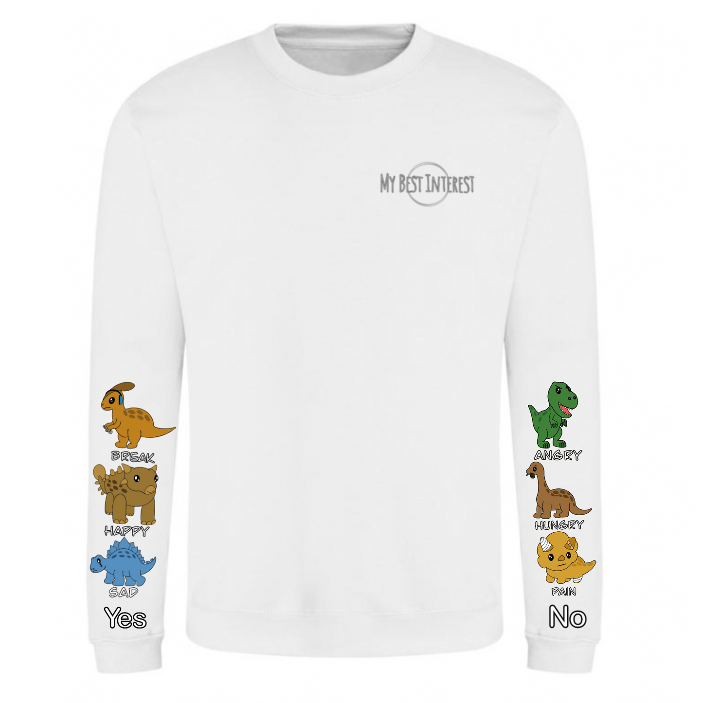 Adults Dinosaur Communication Sweatshirt