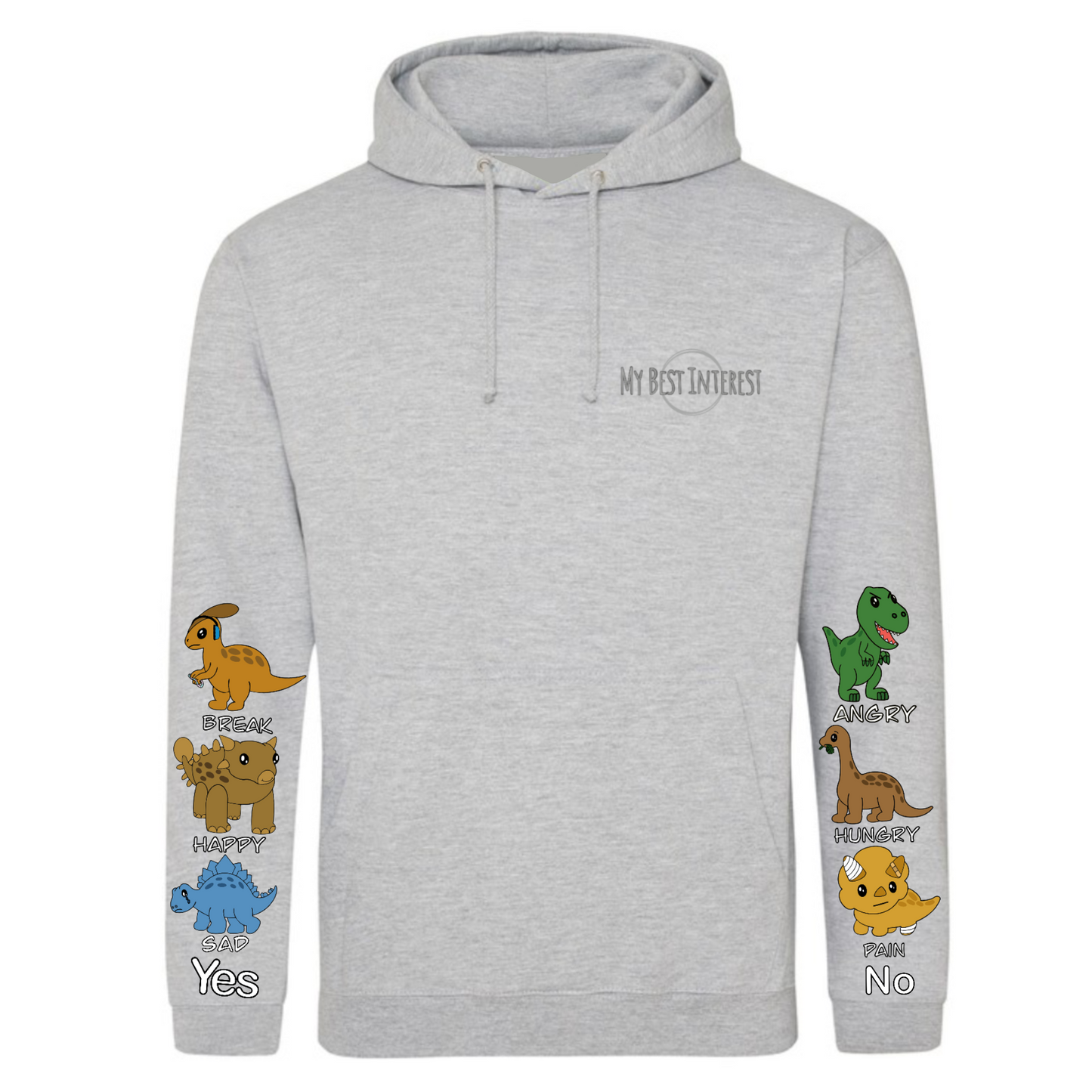 Adults Dinosaurs Communication Hoodie