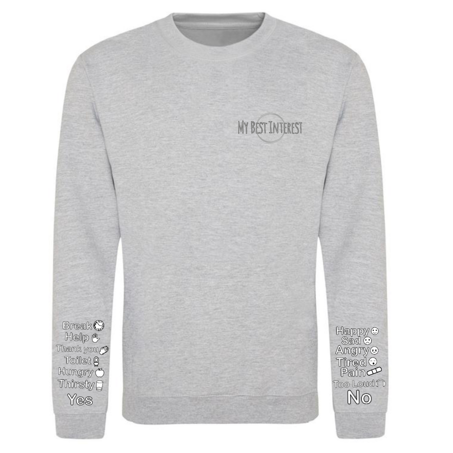Adults Essential Needs Communication Sweatshirt