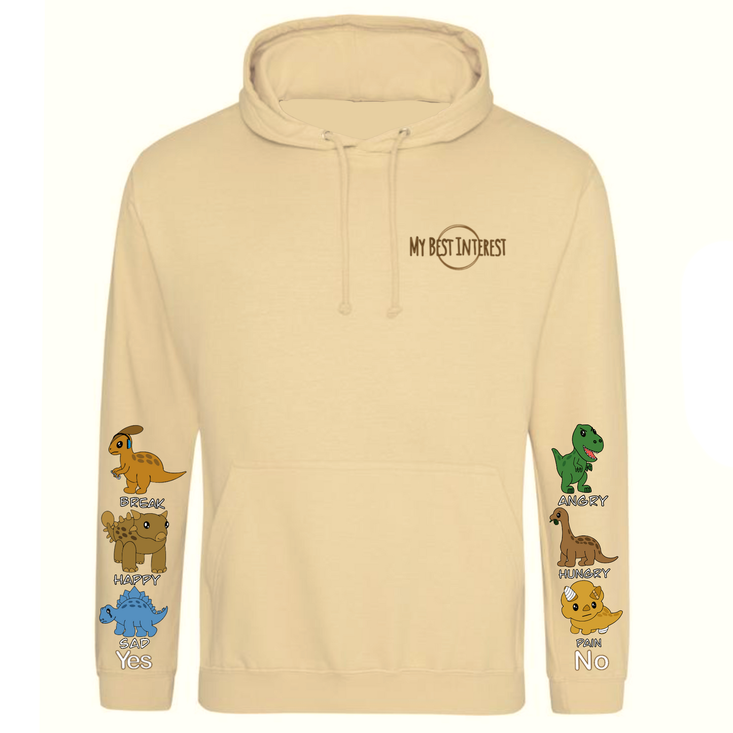 Adults Dinosaurs Communication Hoodie