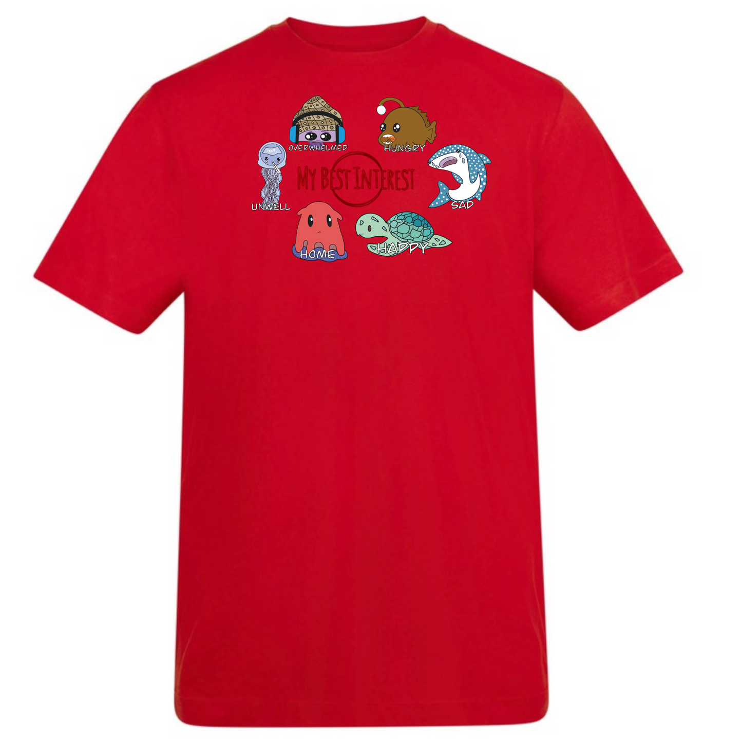 Adults Sea Creature Communication Tshirt