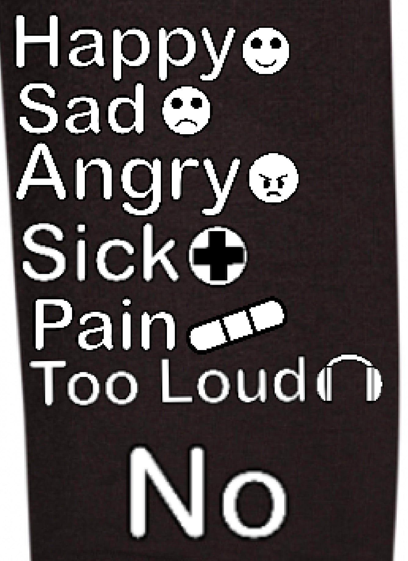Adults “Just Words” Communication Sweatshirt - Pre Order