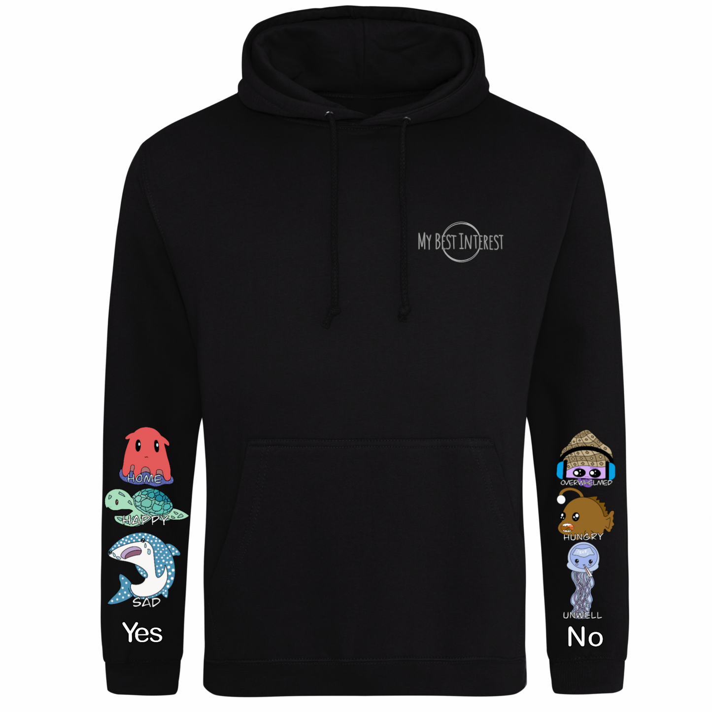 Adults Sea Creature Communication Hoodie