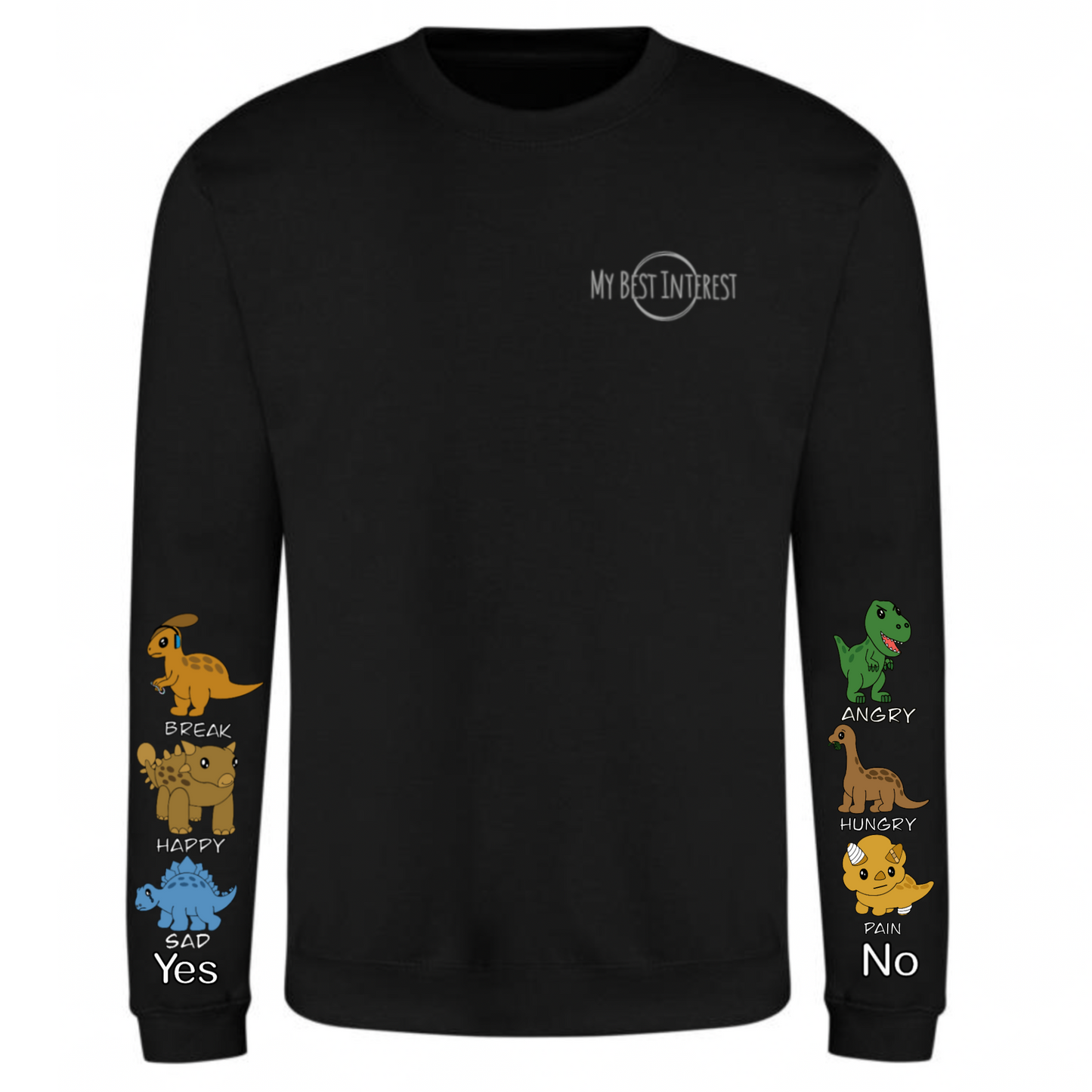 Adults Dinosaur Communication Sweatshirt