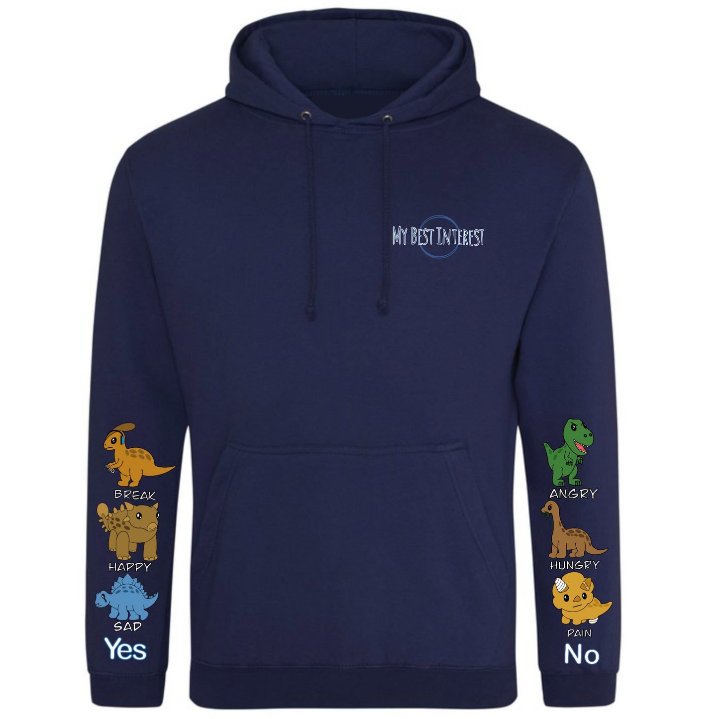 Adults Dinosaurs Communication Hoodie