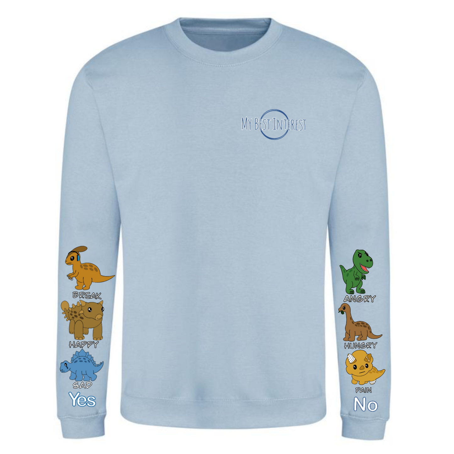 Adults Dinosaur Communication Sweatshirt