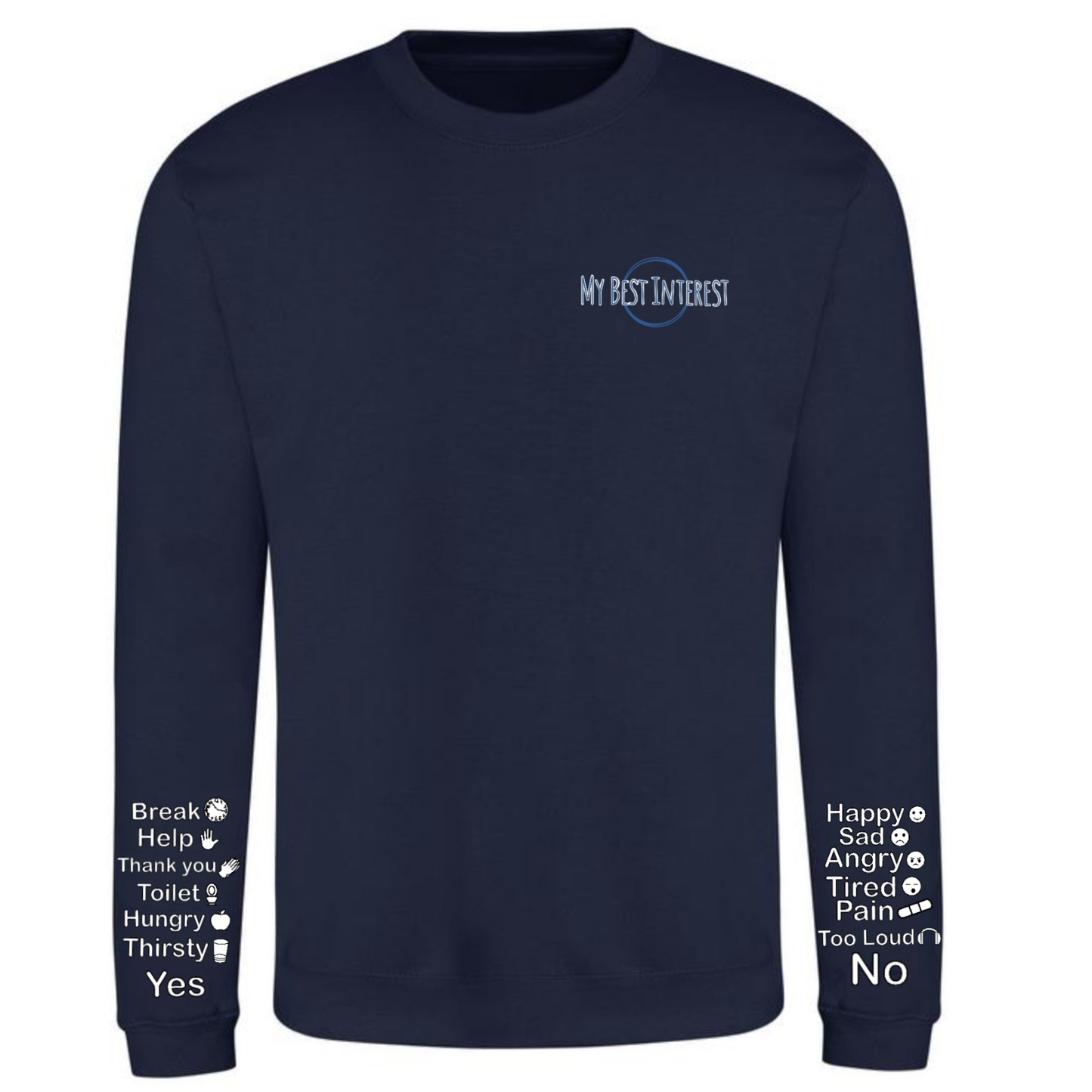 Adults Essential Needs Communication Sweatshirt