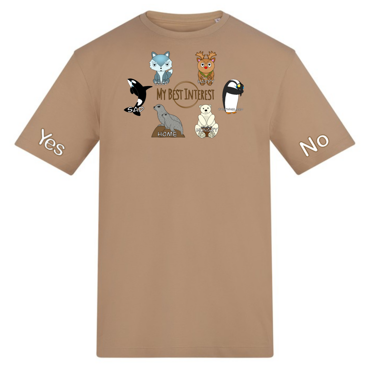 Adults Arctic Animals Communication Tshirt