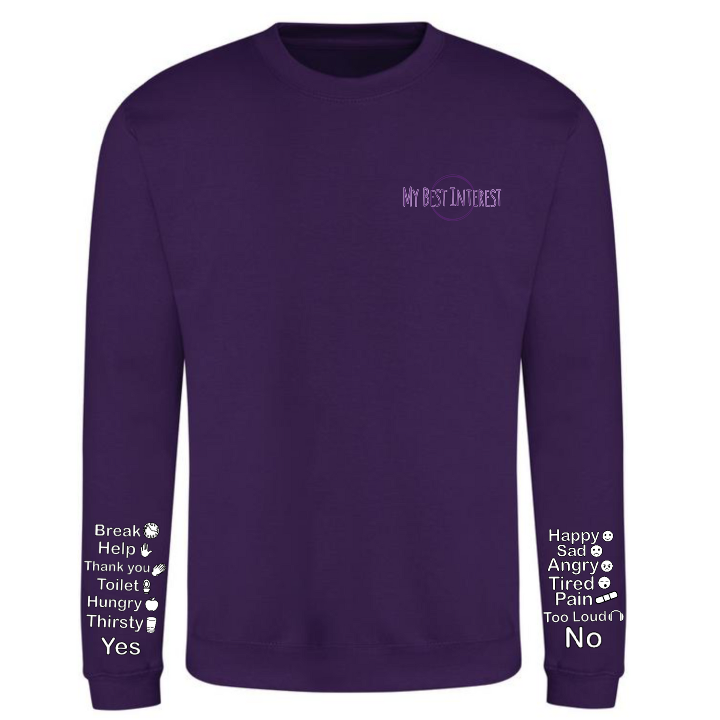 Adults Essential Needs Communication Sweatshirt
