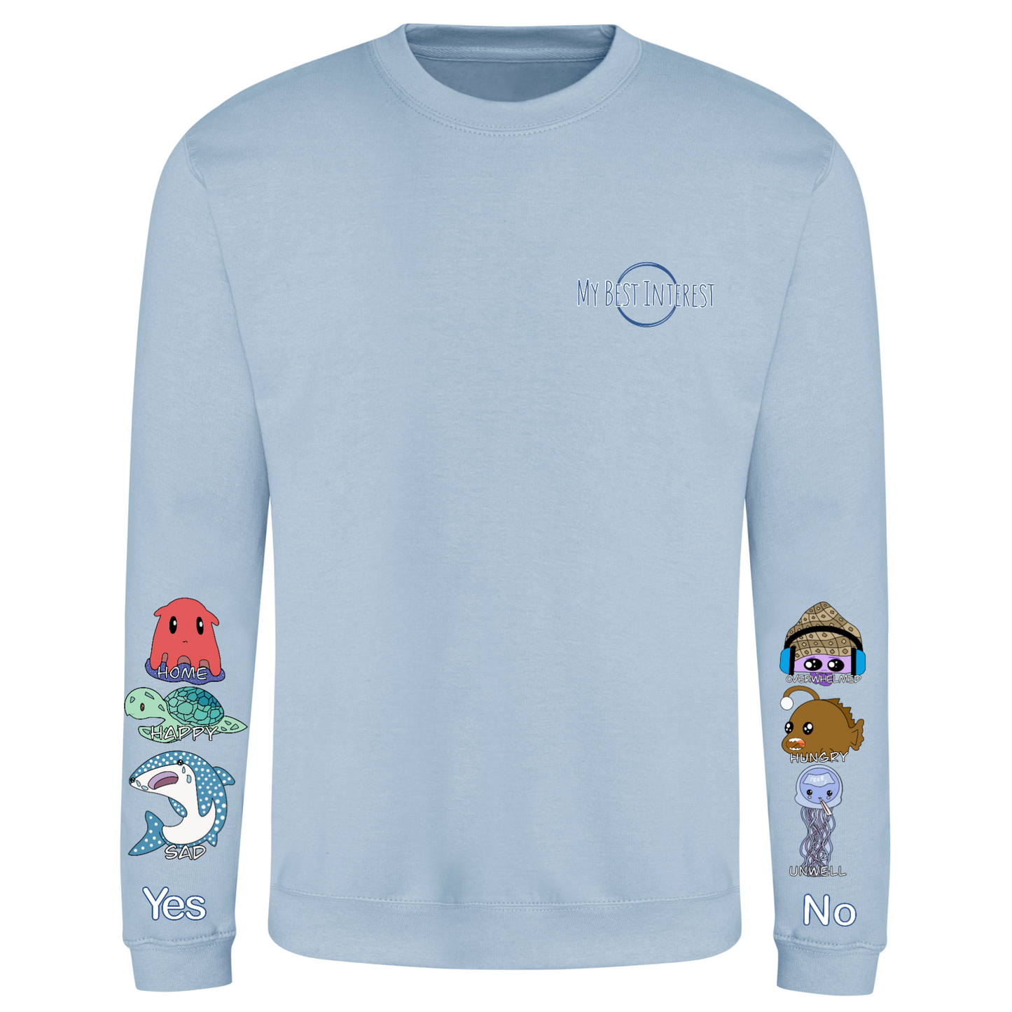 Adults Sea Creature Communication Sweatshirt