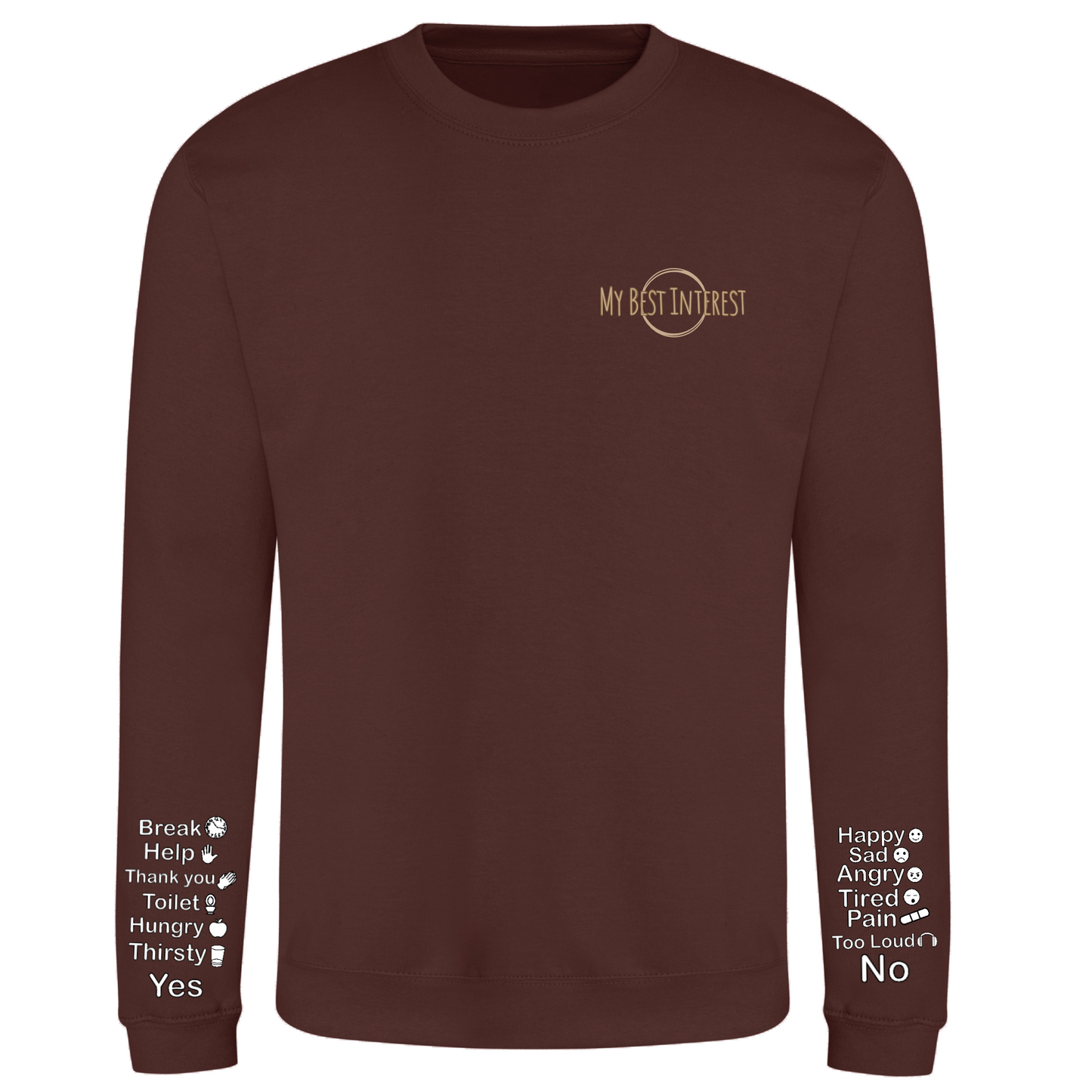 Adults Essential Needs Communication Sweatshirt