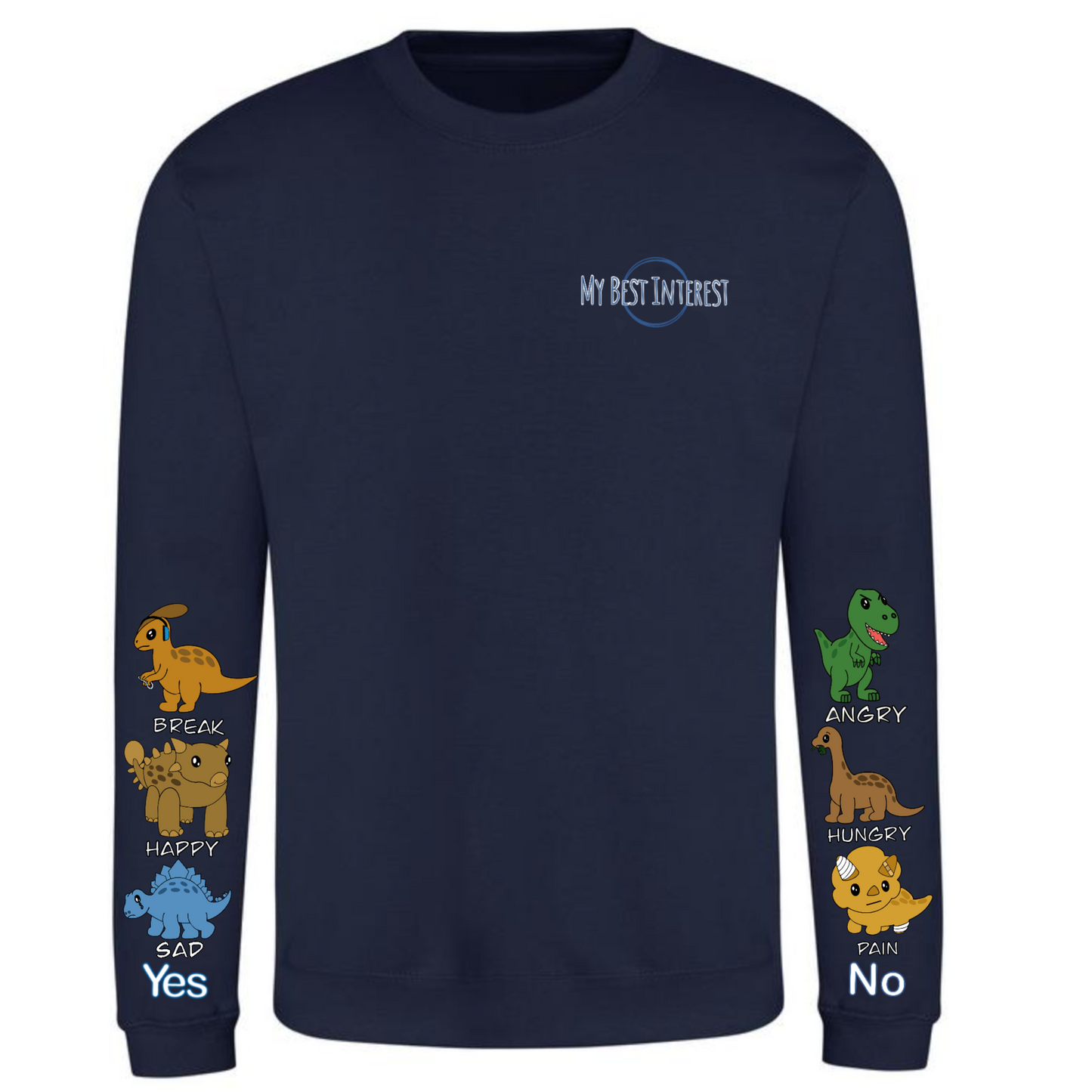 Adults Dinosaur Communication Sweatshirt