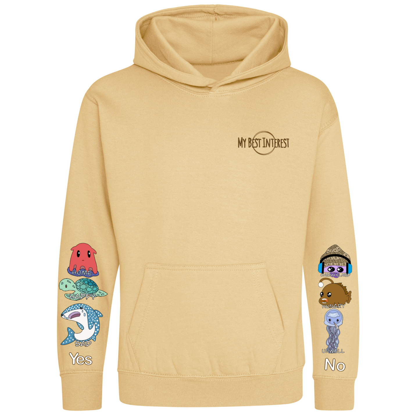 Adults Sea Creature Communication Hoodie