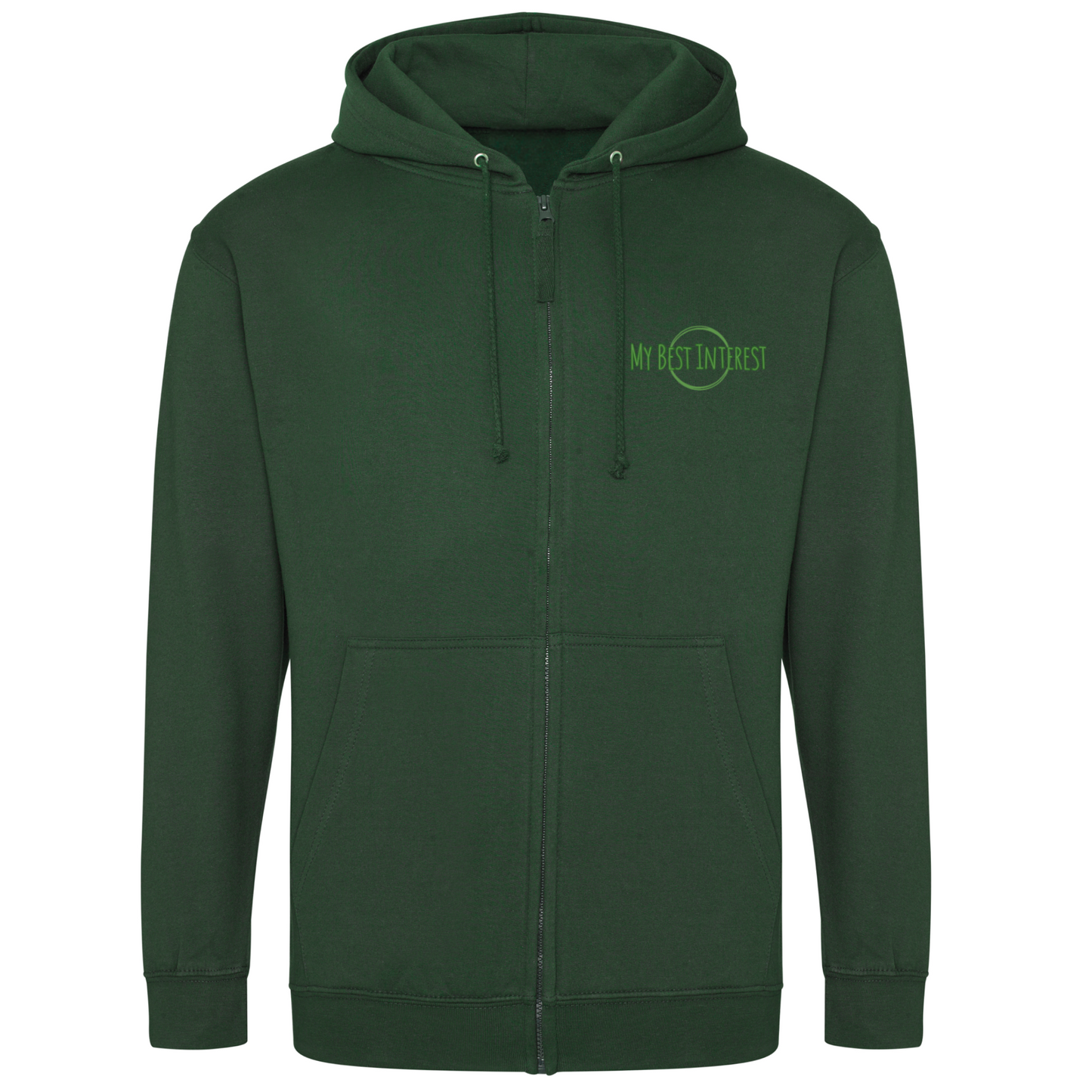 Adults Logo Zip Hoodie