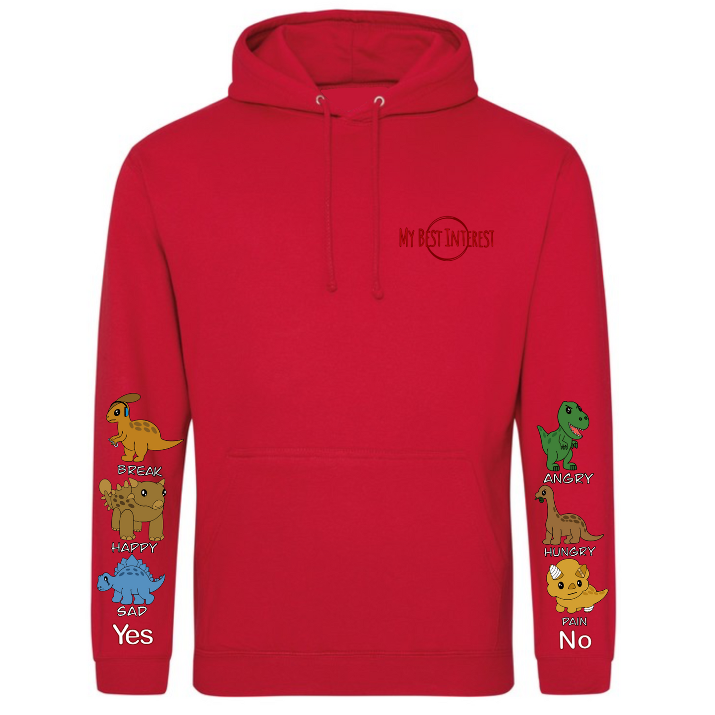 Adults Dinosaurs Communication Hoodie