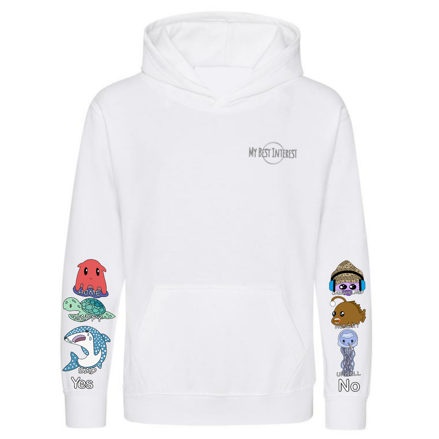 Kids Sea Creature Communication Hoodie