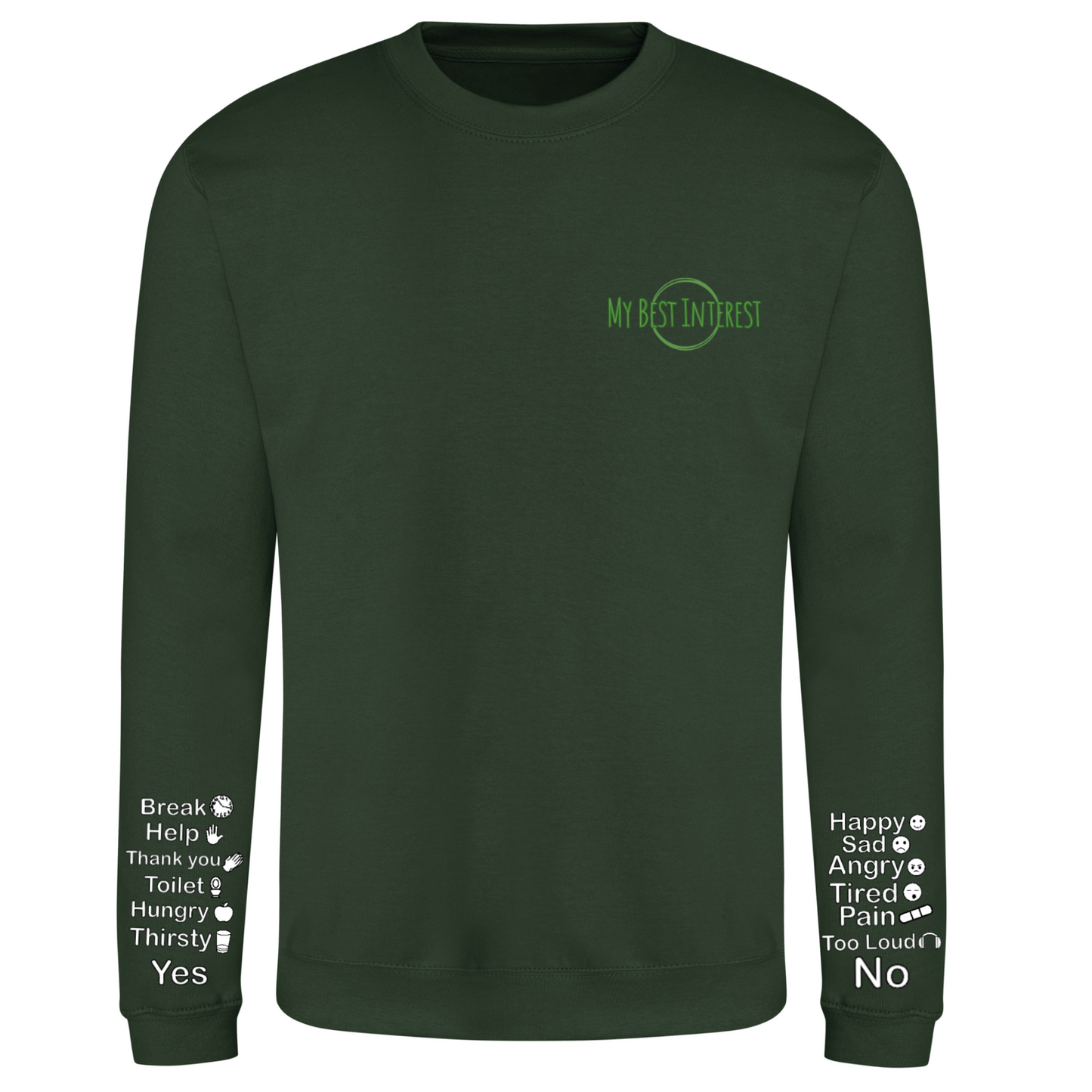 Adults Essential Needs Communication Sweatshirt