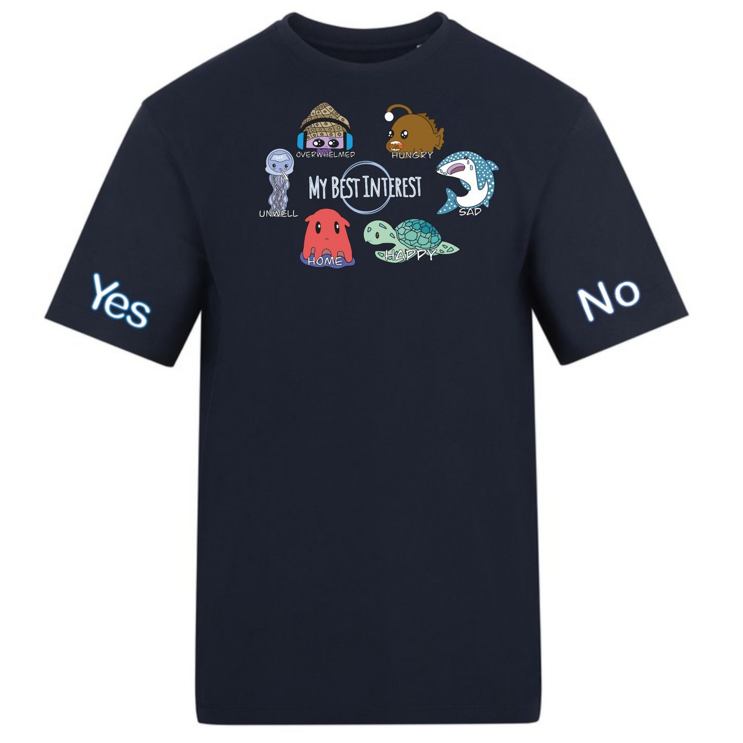 Kids Sea Creature Communication Tshirt