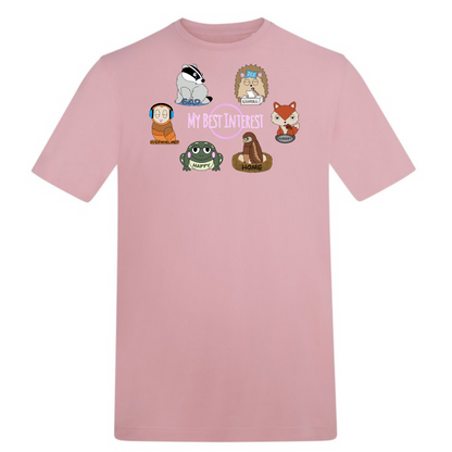 Adults Woodland Animal Communication Tshirt