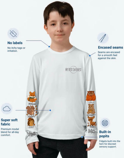 Kids Communication Fidget-T – Long Sleeve