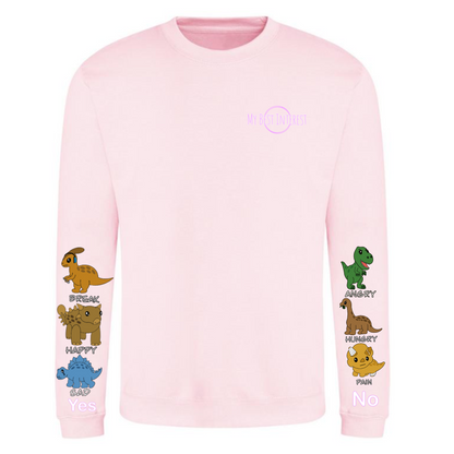 Adults Dinosaur Communication Sweatshirt
