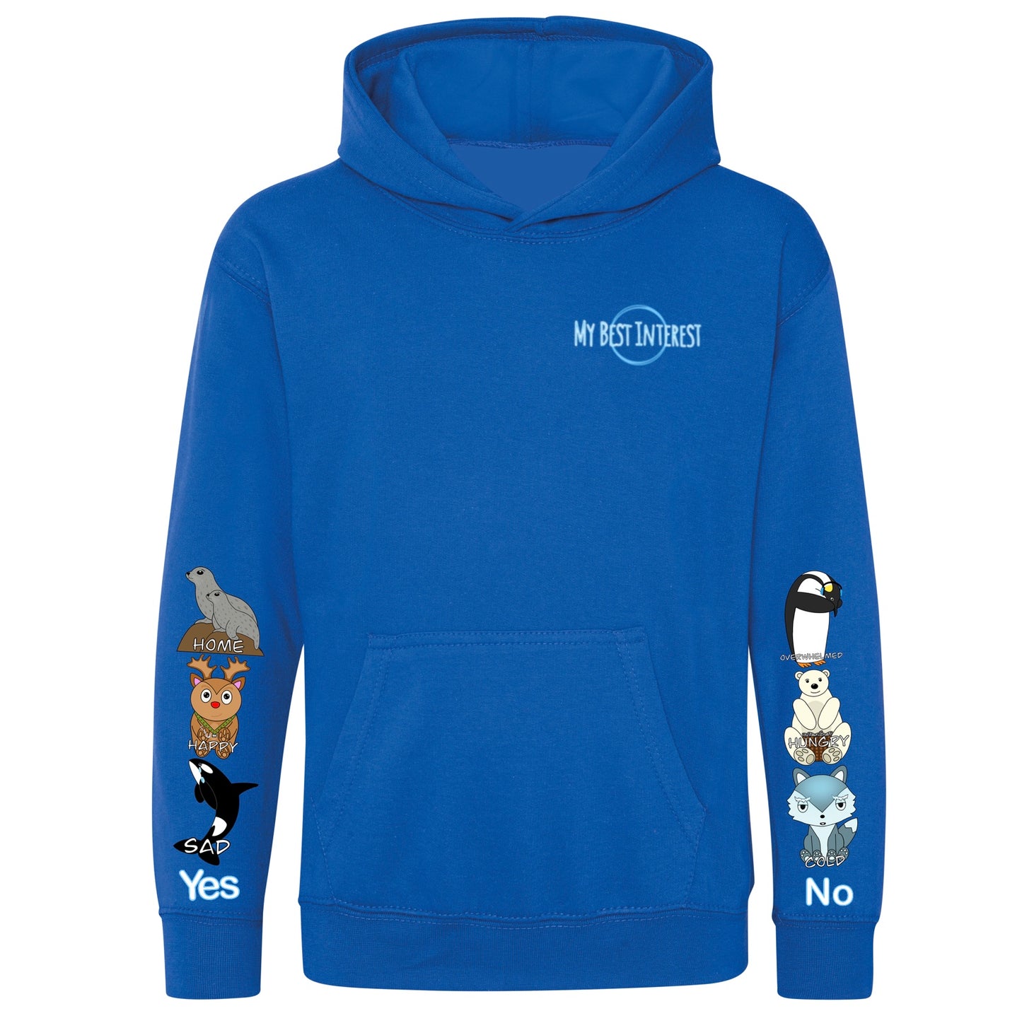Adults Arctic Animals Communication Hoodie