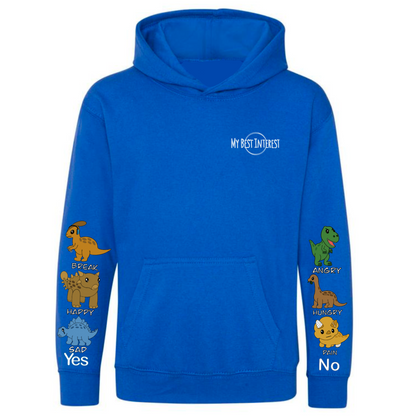 Kids Dinosaur Communication Hoodie