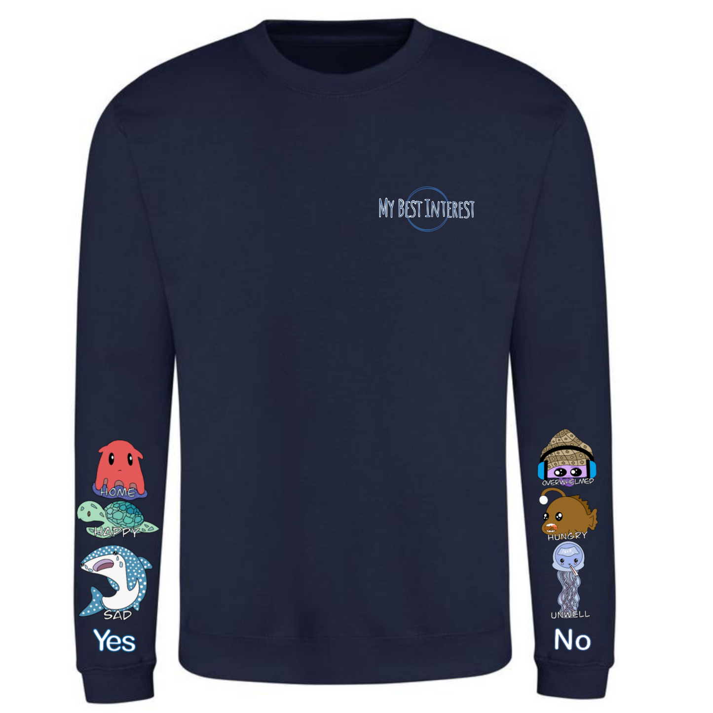 Kids Sea Creature Communication Sweatshirt