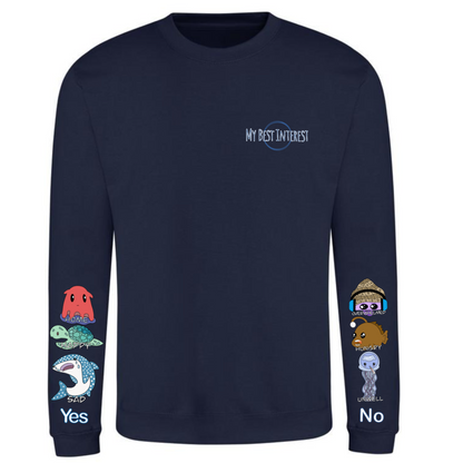 Kids Sea Creature Communication Sweatshirt