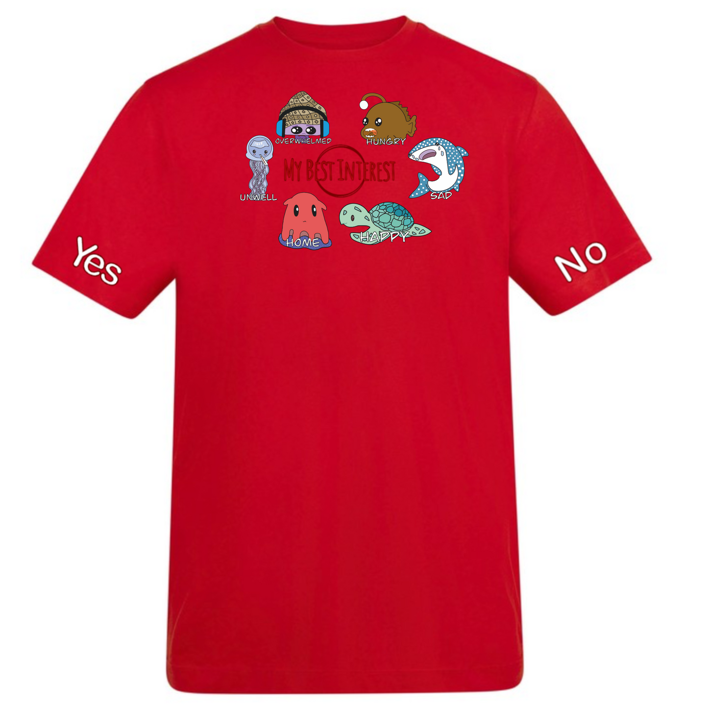 Adults Sea Creature Communication Tshirt
