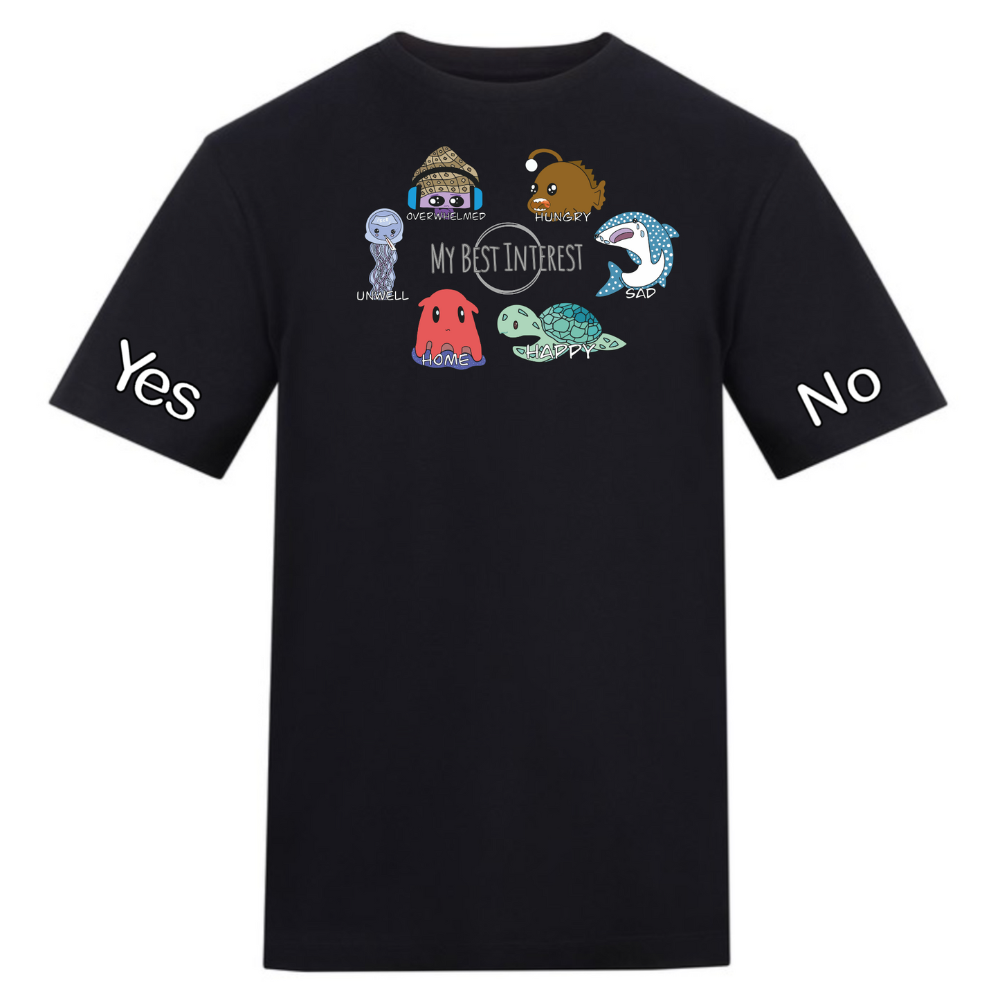 Adults Sea Creature Communication Tshirt