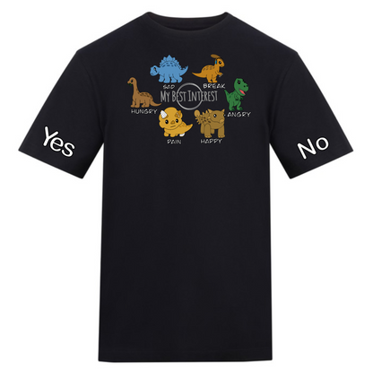 Adults Dinosaurs Communication Tshirt