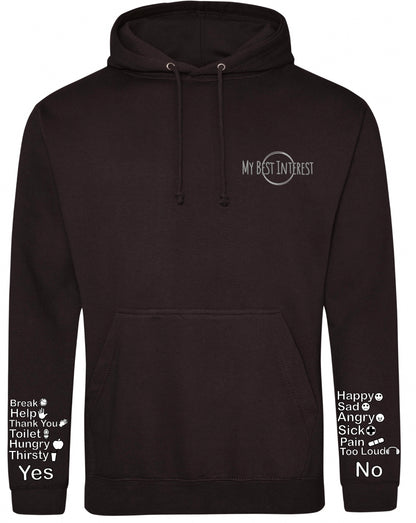 Adults “Just Words” Communication Hoodie - Pre Order
