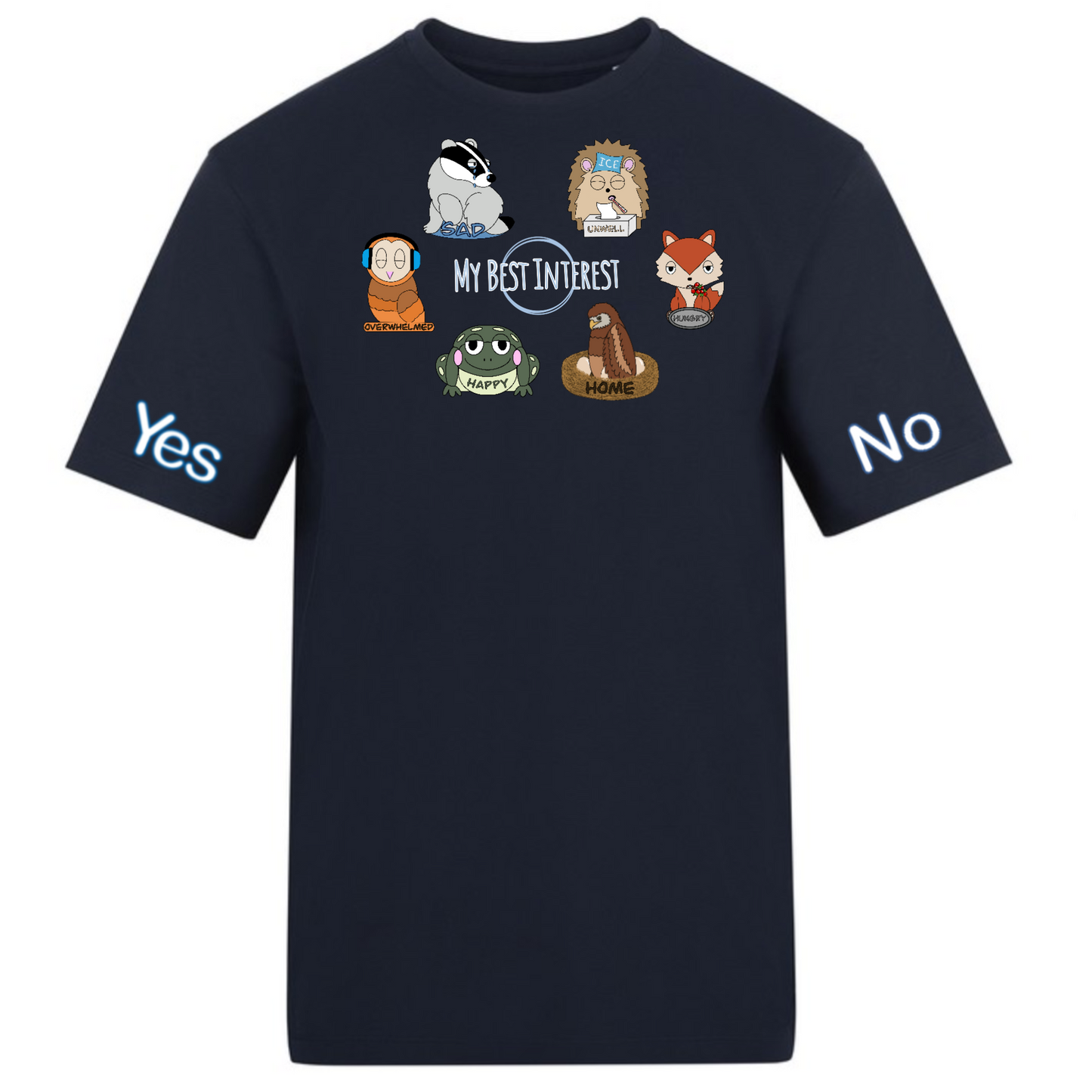 Kids Woodland Animal Communication Tshirt