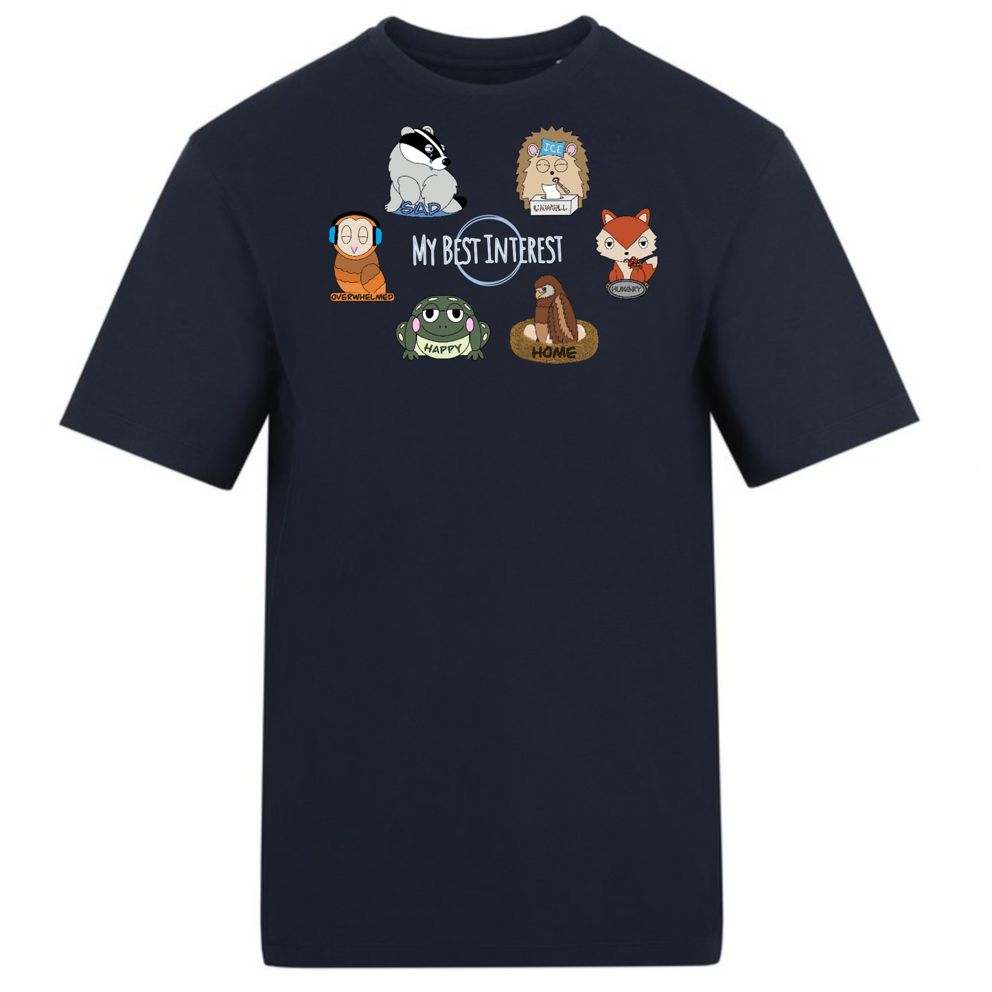 Kids Woodland Animal Communication Tshirt