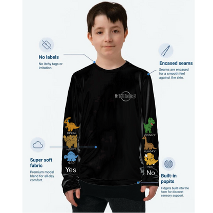 Kids Communication Fidget-T – Long Sleeve