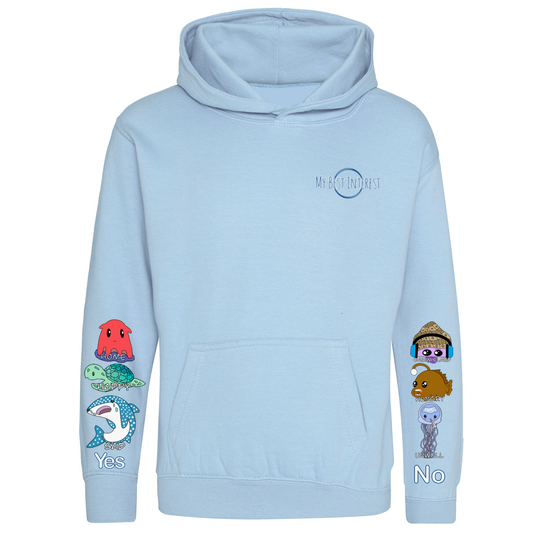 Kids Sea Creature Communication Hoodie