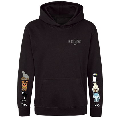 Adults Arctic Animals Communication Hoodie