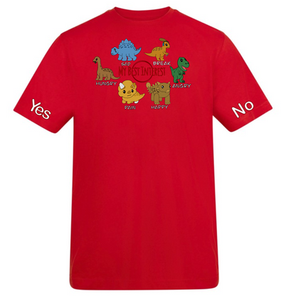 Adults Dinosaurs Communication Tshirt
