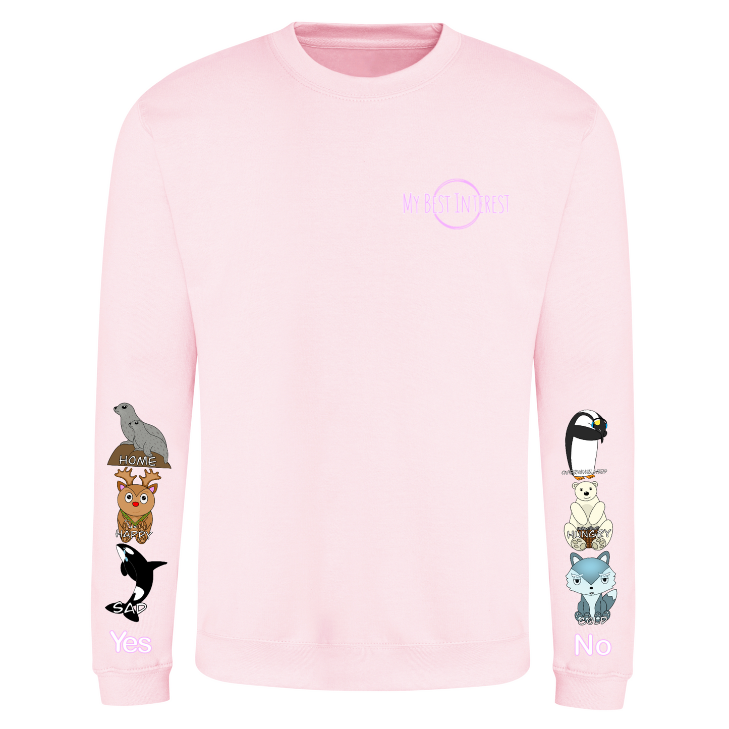 Adults Arctic Animals Communication Sweatshirt