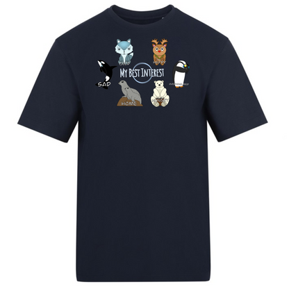 Kids Arctic Animals Communication Tshirt